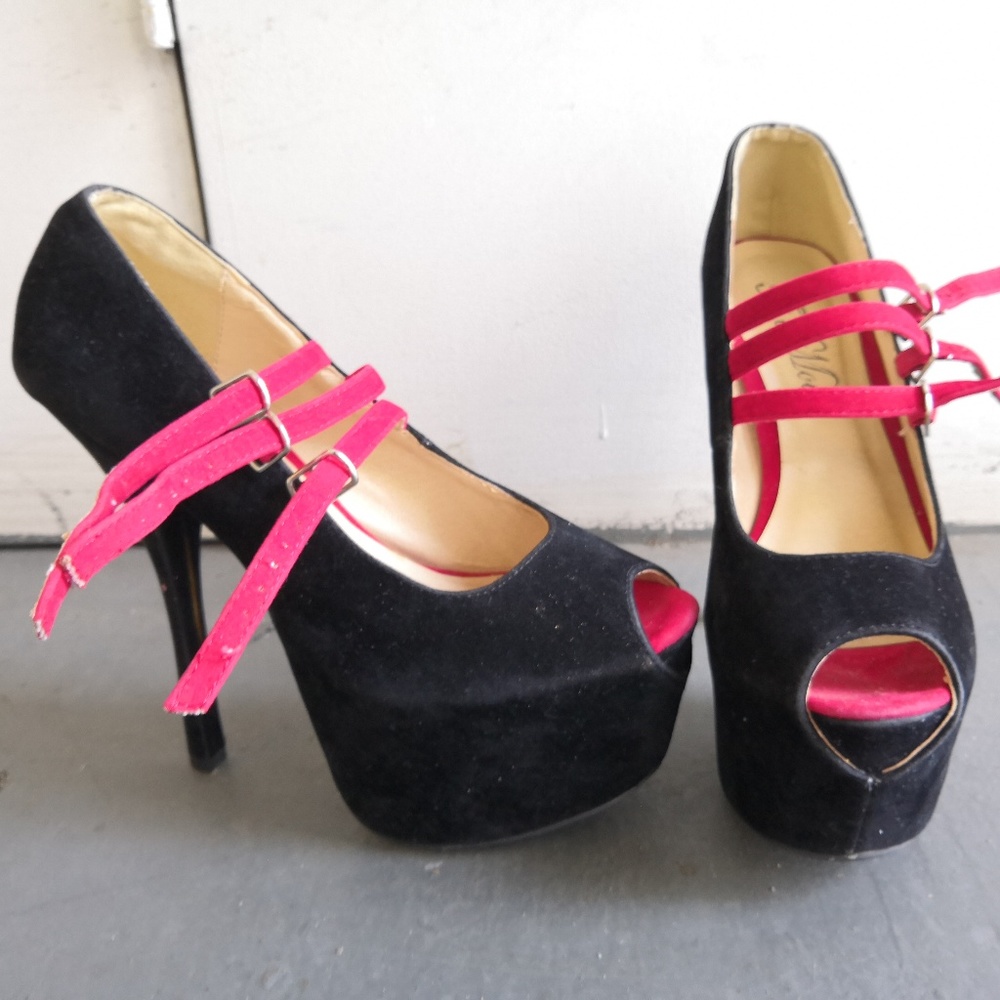 Toi Et Moi Platform High Heel